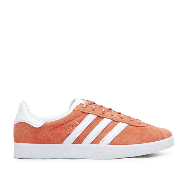 adidas Gazelle 85 Sneaker in Orange/White