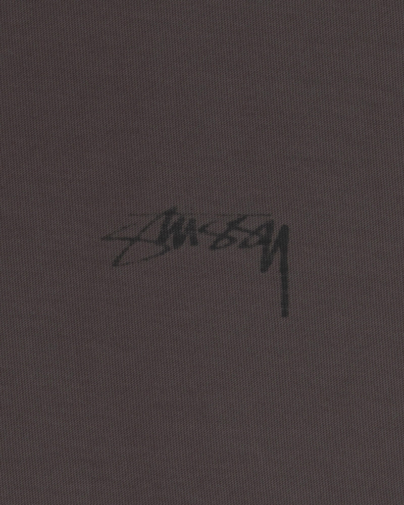 Stussy Pigment Dyed Inside out Crew - Faded Black