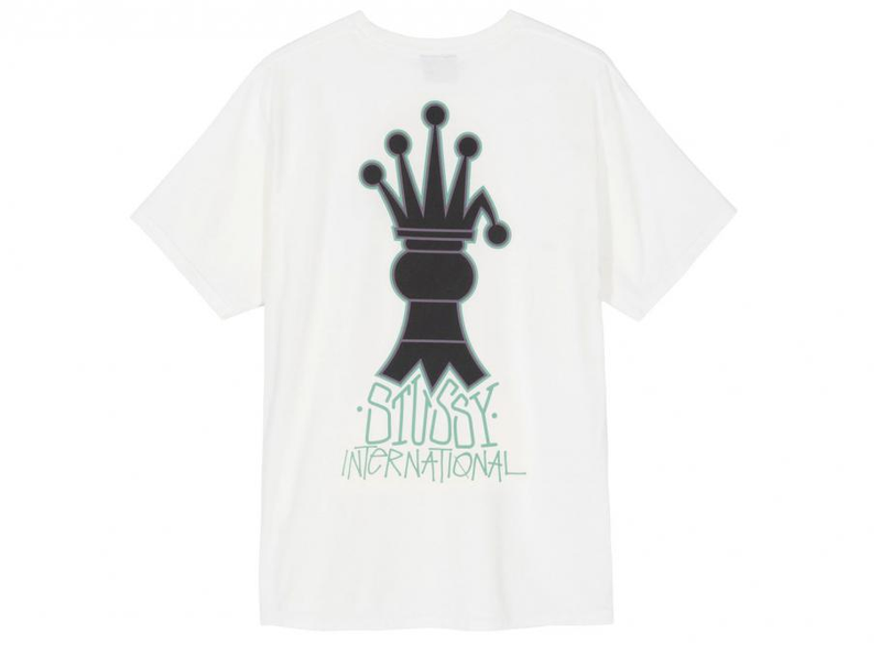 Stussy Crowned Pigment Dyed Tee - Natural