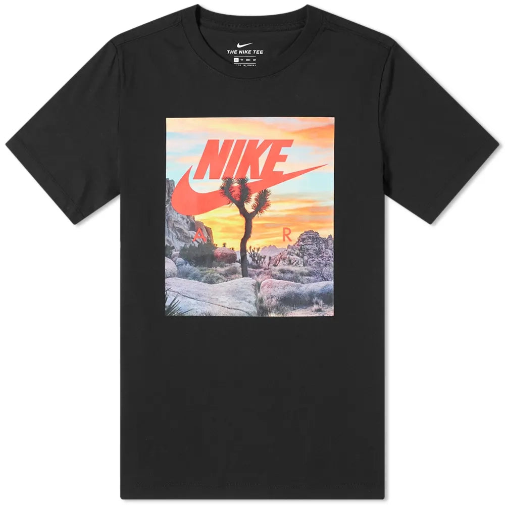 Nike Festival Photo T Shirt Black J BETTER