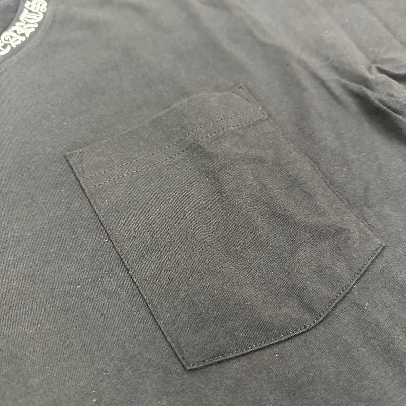 Chrome Hearts Neck Logo Pocket Crewneck T-Shirt