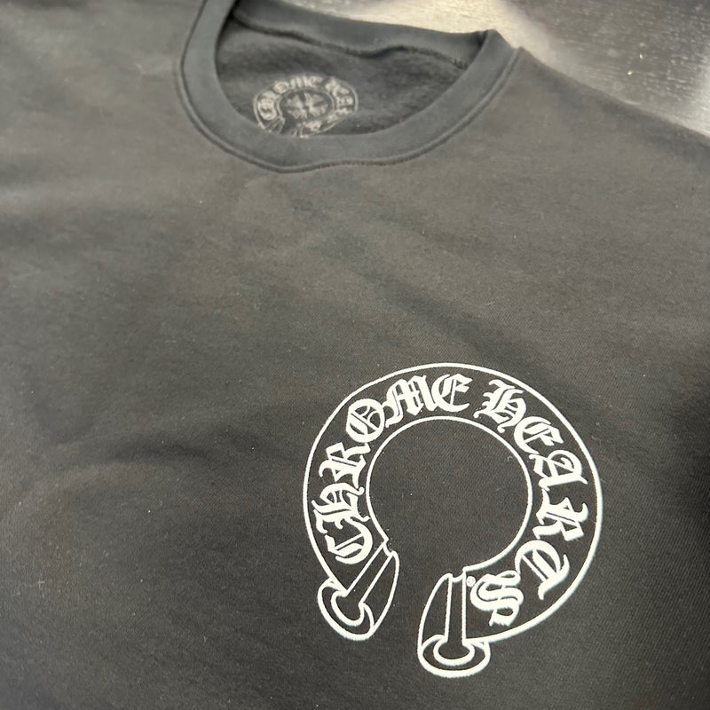 Chrome Hearts Horseshoe Logo Crewneck Sweatshirt