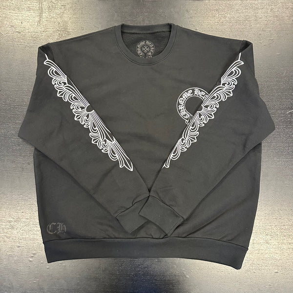 Chrome Hearts Horseshoe Logo Crewneck Sweatshirt