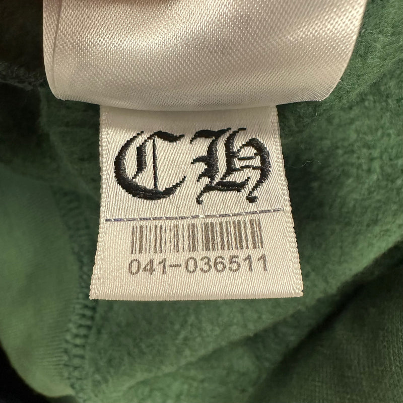 Chrome Hearts Online Exclusive Green Hoodie