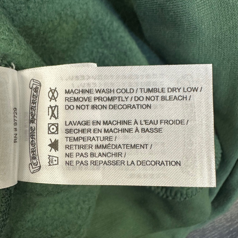 Chrome Hearts Online Exclusive Green Hoodie