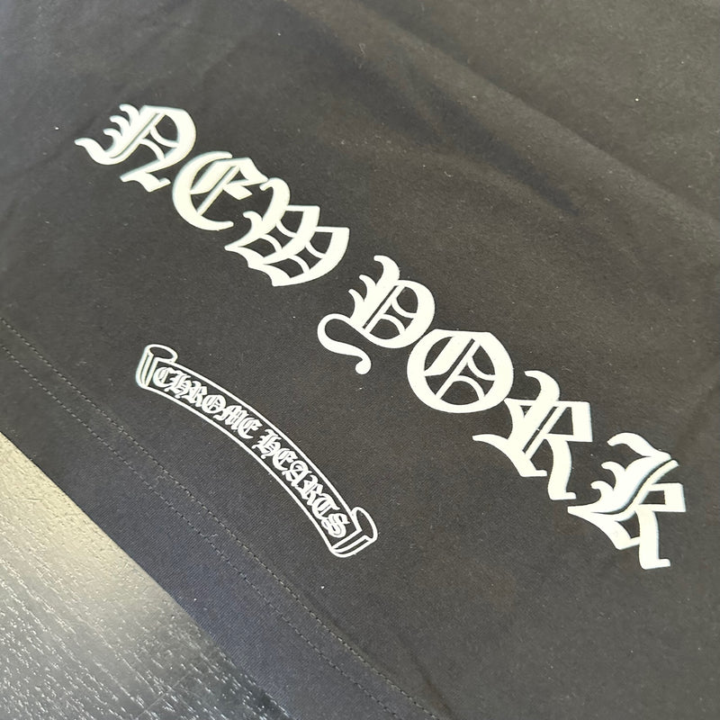 Chrome Hearts New York Horseshoe Logo Pocket T-Shirt