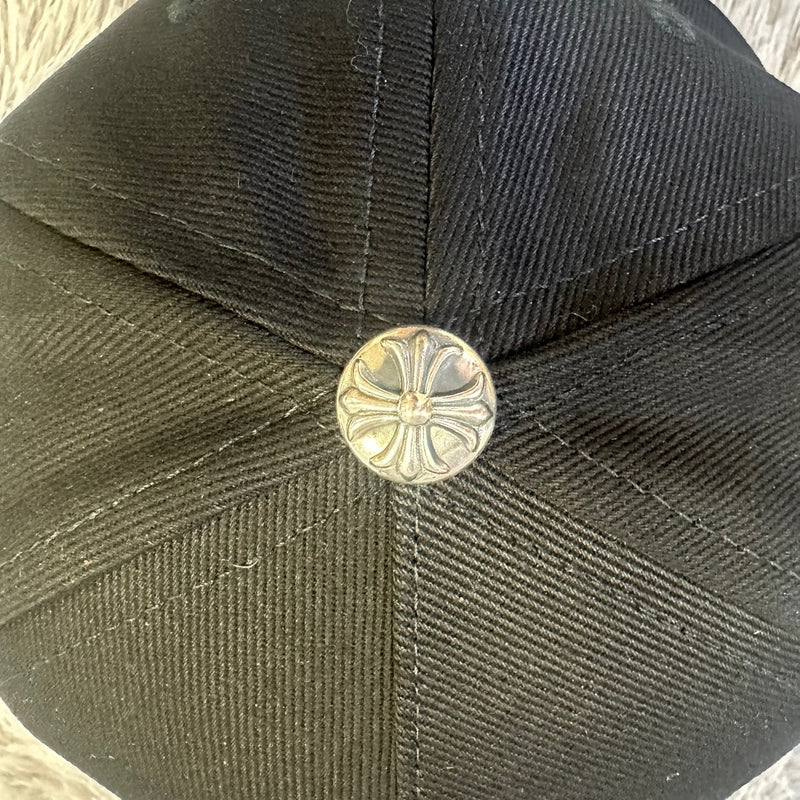 Chrome Hearts Horsehoe Logo Plus Cross Baseball Cap