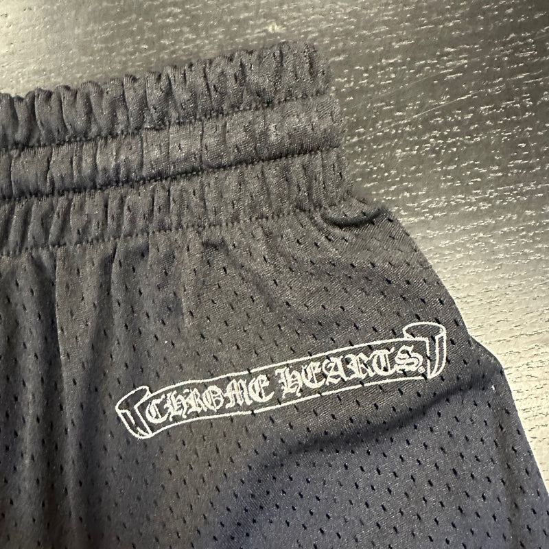 Chrome Hearts Mesh Varsity Shorts