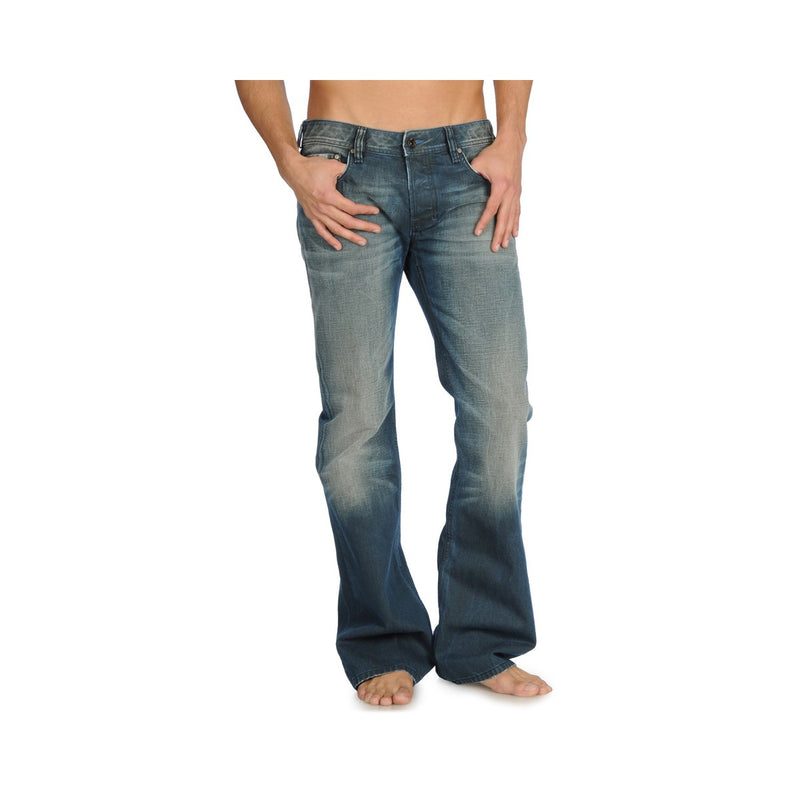 Diesel Zathan Bootleg Cut Fit Jeans - 008J6