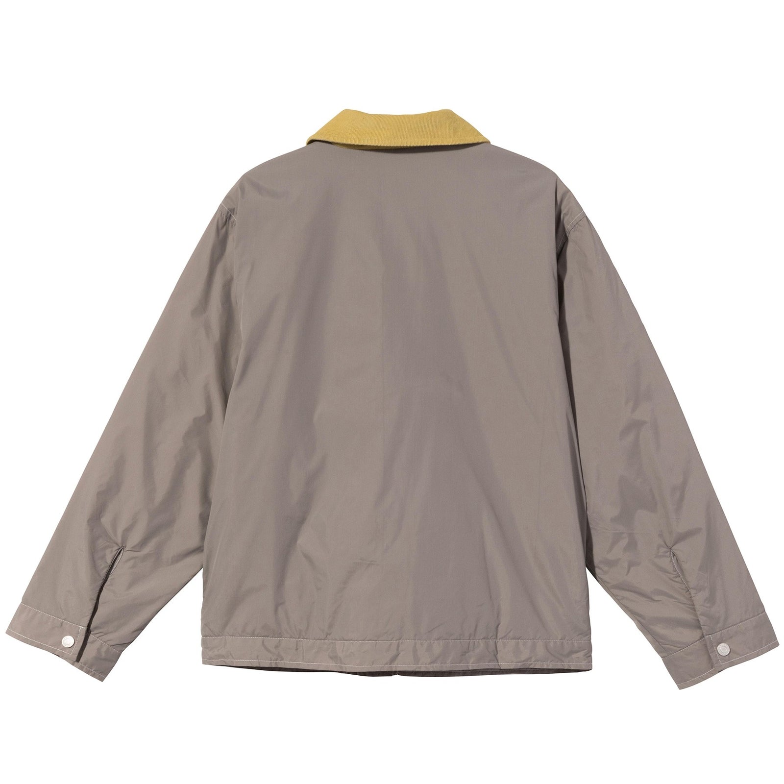 ブルゾン stussy NYLON CONTRAST STITCH TRUCKER Stussy Nylon Contrast Stitch Trucker - Grey – J BETTER