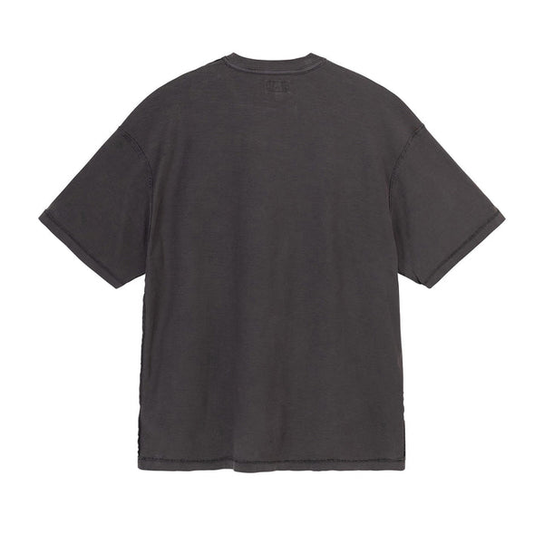 Stussy Pigment Dyed Inside out Crew - Faded Black