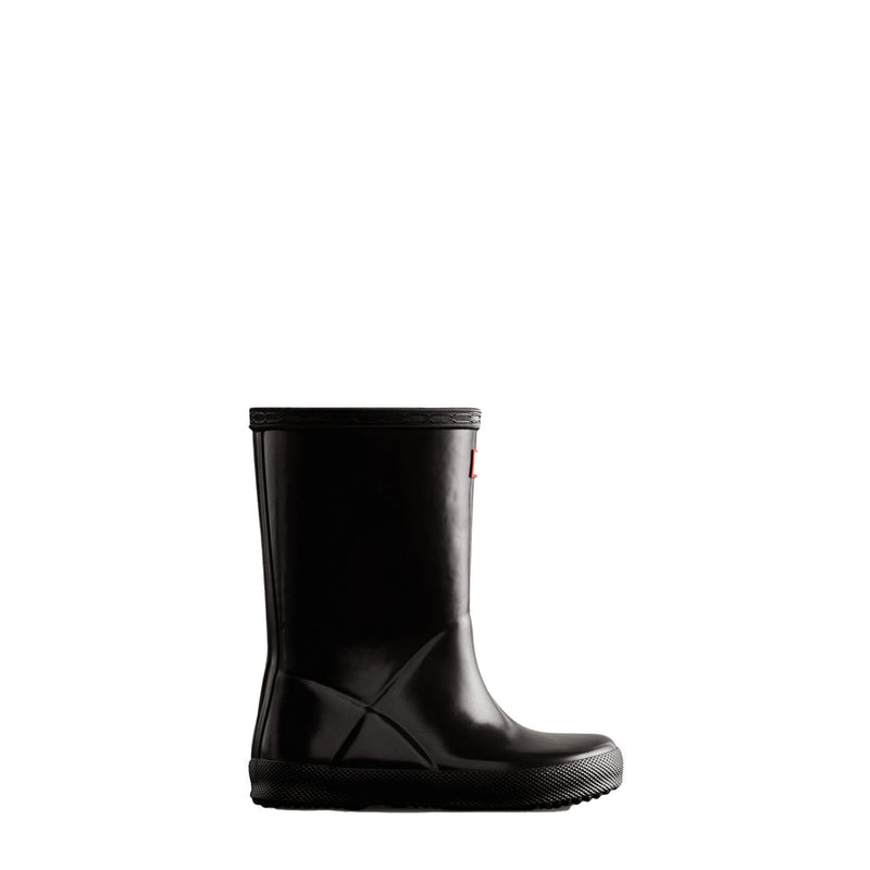 Hunter Kids First Classic Gloss Rain Boots - Black