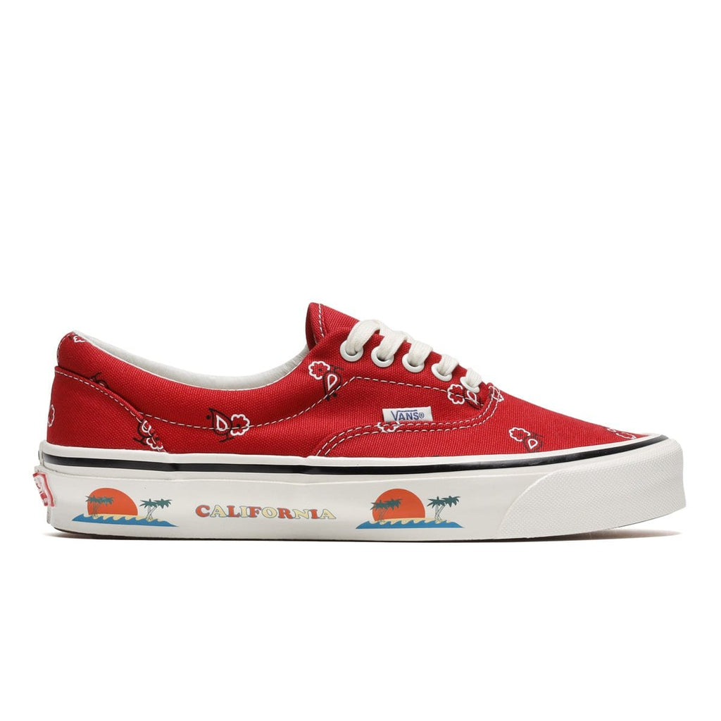 Vans OG Era LX Paisley Pompeian Red J BETTER