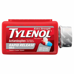Tylenol Extra Strength Rapid Release 500mg, 290 Gelcaps