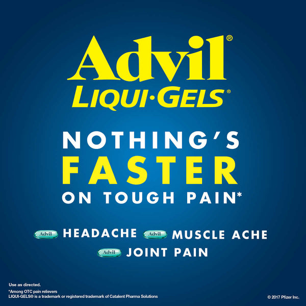 Advil Liqui-Gels Ibuprofen 200mg 2pack, 240 Capsules