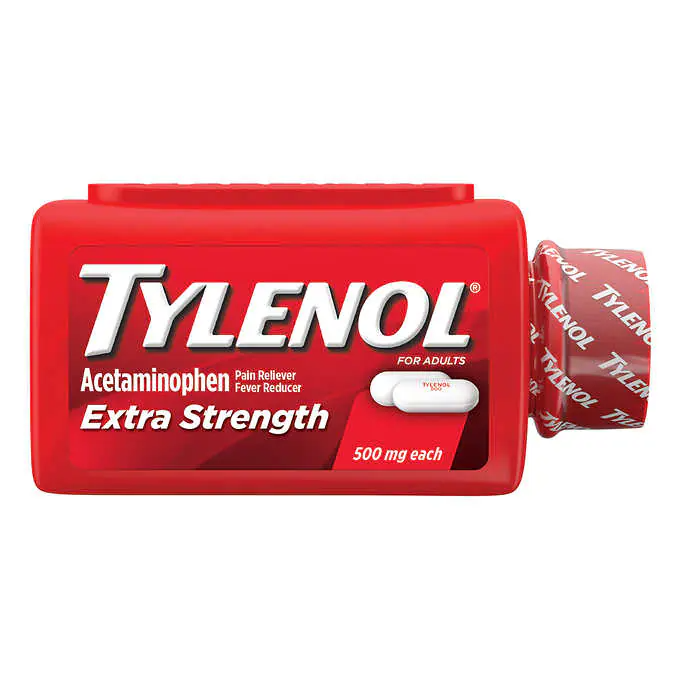 Tylenol Extra Strength 500mg, 325 Caplets