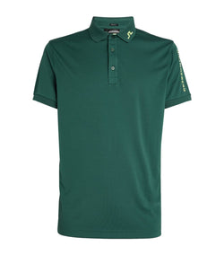 J Lindeberg Men's Tour Tech Reg Fit Golf Polo - Treeline Green