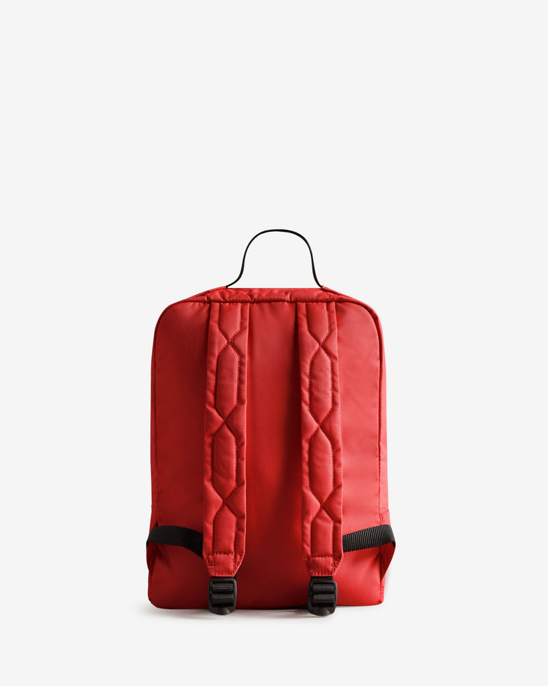 Hunter Kids Nylon Backpack - Military Red