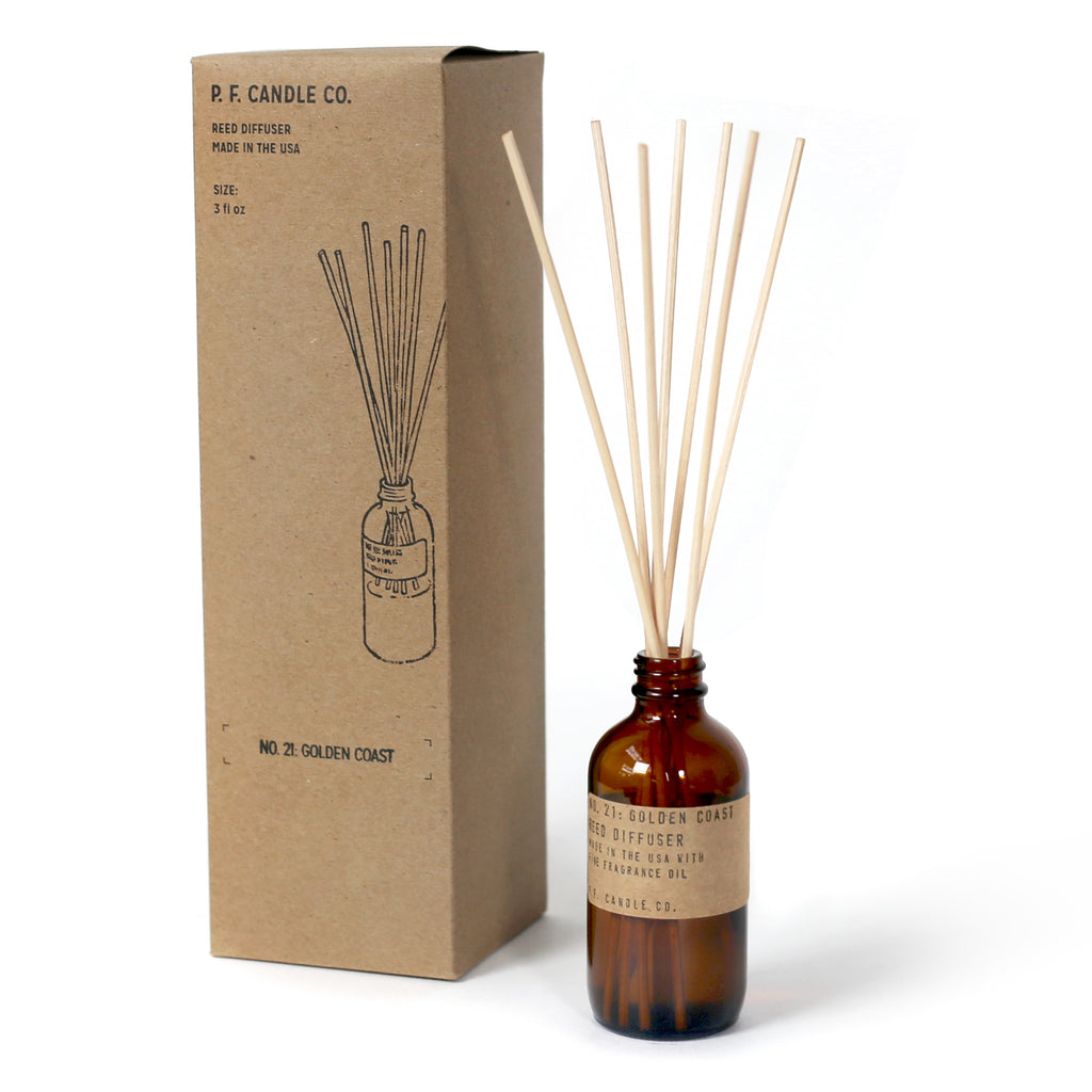 NO. 21: GOLDEN COAST - REED DIFFUSER – J BETTER