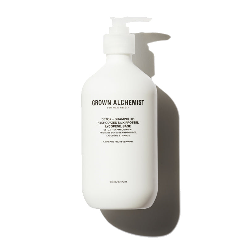 Detox - Shampoo 0.1 Hydrolyzed Silk Protein, Lycopene, Sage